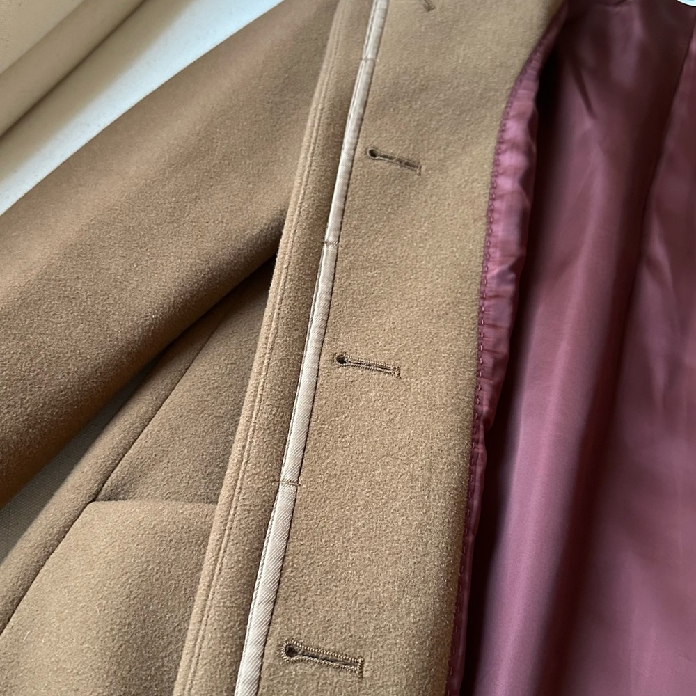 Aritzia Wilfred Wool Cocoon Coat Camel Version 1 - Picture 7 of 11